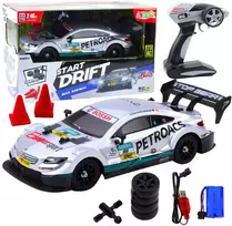 Automobilis Drift Car RC su priedais, 30 km/h, 1:16, sidabrinis