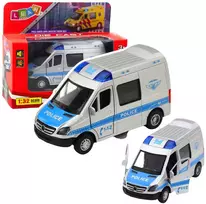 Policijos automobilis su garso ir šviesos efektais
