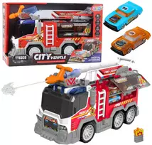 Gaisrinis automobilis su šviesos ir garso efektais