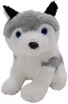 Pliušinis šuniukas Haskis, 21 cm