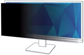 3M Privatumo filtras 29 colių monitoriui, 21:9, PF290W2B, 73,7 cm (29"), 21:9, monitorius, berėmės ekrano privatumo filtras, blizgus / matinis, apsauga nuo akinimo
