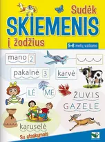 KNYGA Sudėk skiemenis į žodžius. 5-6 metų vaikams. Su atsakymais