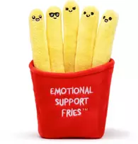 justplay Emotional Support Fries plush toys