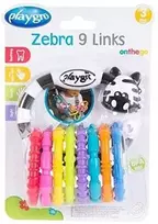 Lavinamasis žaislas Zebra 9 Links Playgro 3+ mėn.