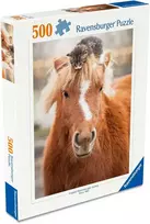 Ravensburger Dėlionė 500 vnt. - Ponis ir katė