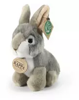 Rappa Eco-Friendly Pliušinis žaislas - pilkas triušis, 16 cm