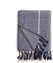 Pledi Domoletti T231003 Chenille, zila, 127 cm x 152 cm