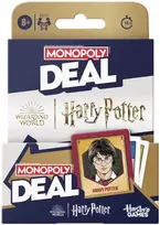 Hasbro Spanish Harry Potter Monopoly Deal game