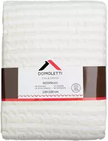 Lovos užtiesalas Domoletti STRIPES, kreminės/smėlio spalvos, 220 cm x 220 cm