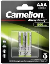 Camelion AlwaysReady AAA 800mAh įkraunamos Ni-MH baterijos 2vnt