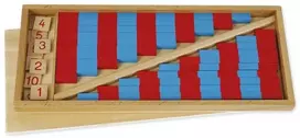 Dėlionė TimeTEX Mažos skaičių lazdelės "Montessori Premium" (TT94428)