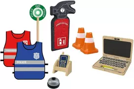 Dėlionė Beleduc Policininko ir Ugniagesio priemonių rinkinys (24241)