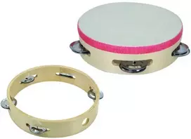 Dėlionė Beleduc muzikos priemonės - 2 skirtingi tambūrinai (21509)