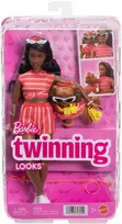 Mattel Lėlė Barbie Jednakowa Stylizacja Lėlė i Piesek Twinning + priedai