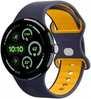 „Spigen Nano Pop Band“, mėlynių ir tamsiai mėlyna – „Google Pixel Watch 4/3“ 45 mm
