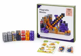 Magy Minecraft statybinių blokų kaladėlių rinkinys 200 vnt