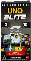 Kortos Mattel UNO Elita Formula 1 2025 Core Edition JLV43 (papildymas)