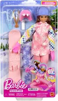 Lėlė Barbie kariera Snowboardzistka+ priedai Snowboard