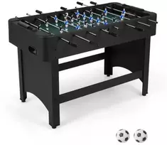 Promotions Stalo futbolo stalas 119,4x107,9x78,7 cm juodas