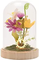 Widdop Co Disney Princess Rapunzel florals in a clonche with neon light