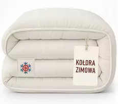 Žieminė antialerginė antklodė 160×200 cm – labai šilta ir puri, 400g/m²