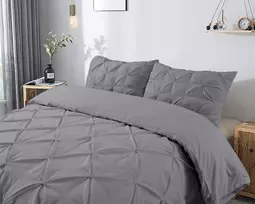 Patalynės komplektas Dreamhouse Medvilnės patalynė Salvador šviesiai pilka 200x220