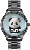 Išmanusis laikrodis COLMI L28 Smart Watch (juodas + juodas steel strap)