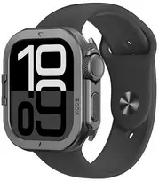 Marka Niezdefiniowana „AmazingThing Titan Pro“ metalinis dėklas, skirtas „Apple Watch 11“ (46 mm), aliuminis, juodas