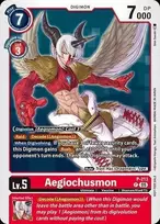 Bandai Tcg Digimon Card Game - Aegiochusmon (P-213) Promo Card