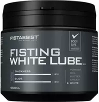 Cobeco Fist Assist „Fist Assist“ kumščio masažo lubrikantas „Baltas“ 500 ml