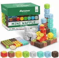 Marioinex mini vaflių kaladėlės, 502 dalys