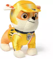 Paw Patrol gelbėjimo ratukai Rubble pliušinis minkštas žaislas šuniui 20 cm