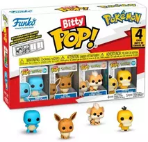 FUNKO Bitty POP! Figūrėlių rinkinys: Pokemonai, ~3 cm (4 vnt.)