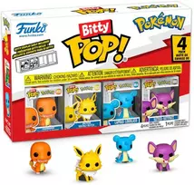 FUNKO Bitty POP! Figūrėlių rinkinys: Pokemonai, ~3 cm (4 vnt.)