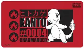 Ultra Pro Pokémon Charmander žaidimų ir pelės kilimėlis – didelis, neslystantis