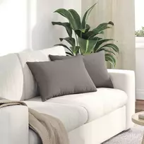 Sofa Pagalvės 2 pcs Tortora 60 x 40 cm audinys