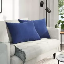 Sofa Pagalvės 2 pcs Policijos mėlyna 70 x 50 cm