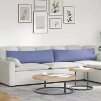 Sofa Pagalvės 2 vnt. audinys Džinsinės mėlynos 145 x 40 cm