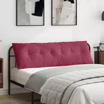 Apsaugos Pagalvė Vyno raudona 160 x 50 cm Kordūrinis audinys
