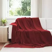 Mesti antklodės 6 pcs Bordo raudona 240 x 270 cm Flysas