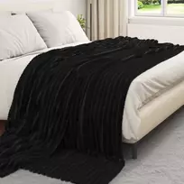 Antklodė Juoda 240 x 220 cm 1,36 kg Flysas