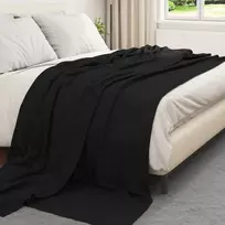 Mesti antklodės 6 pcs Juoda 270 x 240 cm Flysas