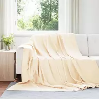 Mesti antklodės 24 pcs Kreminė 240 x 220 cm Flysas