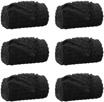 Mesti antklodės 6 pcs Juoda 240 x 220 cm Flysas