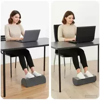 Pėdų atrama pagalvė Paprastas Pilka 42 x 18 x 13 cm PU putos