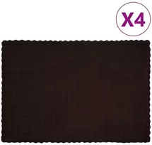 Neslystanti antklodė iš dirbtinio triušio kailio Olite 4 pcs