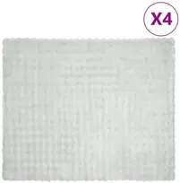 Neslystanti antklodė iš dirbtinio triušio kailio Olite 4 pcs
