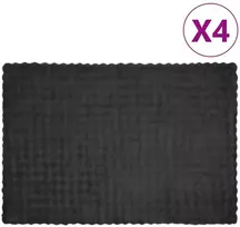 Neslystanti antklodė iš dirbtinio triušio kailio Olite 4 pcs