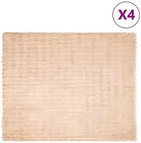 Neslystanti antklodė iš dirbtinio triušio kailio Olite 4 pcs