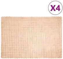 Neslystanti antklodė iš dirbtinio triušio kailio Olite 4 pcs